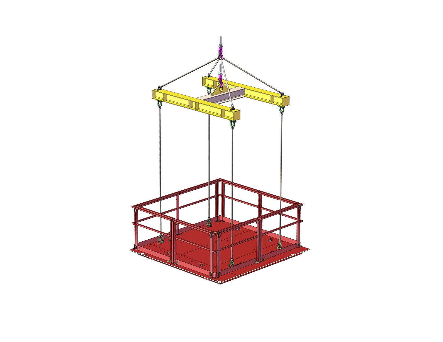 VA Konstruktion – Ingenieurbüro - 3D-Diagramm der Vorrichtungen