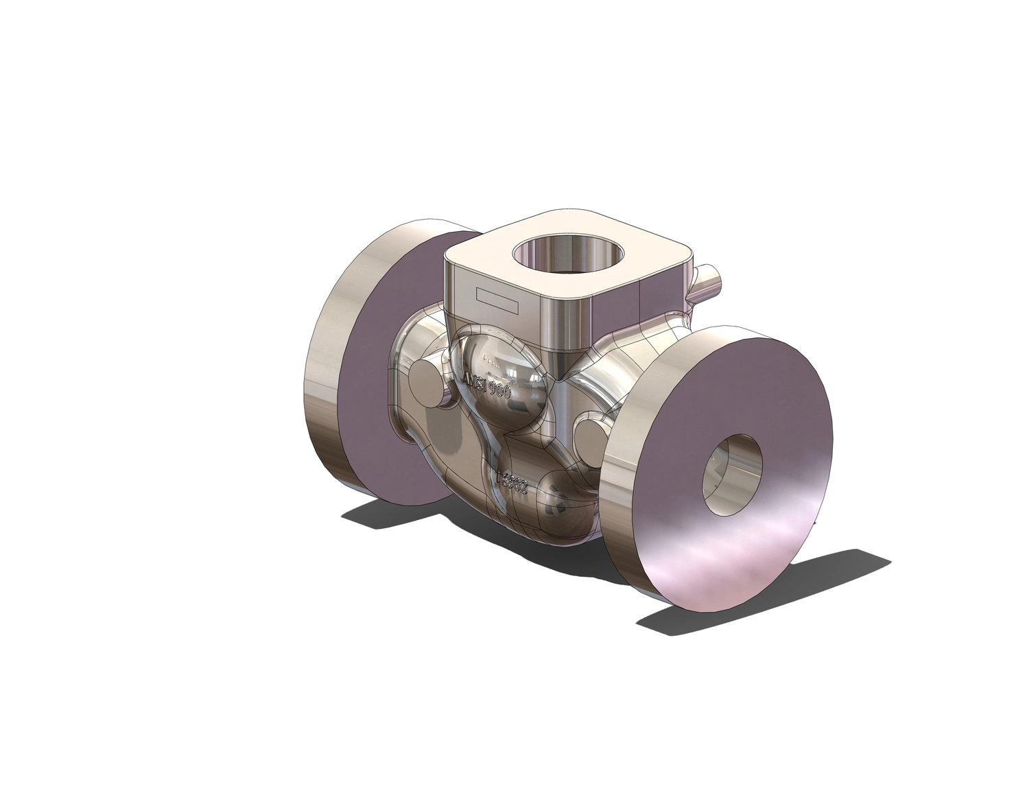 VA Konstruktion – Ingenieurbüro - 3D diagram of laser Gussteile