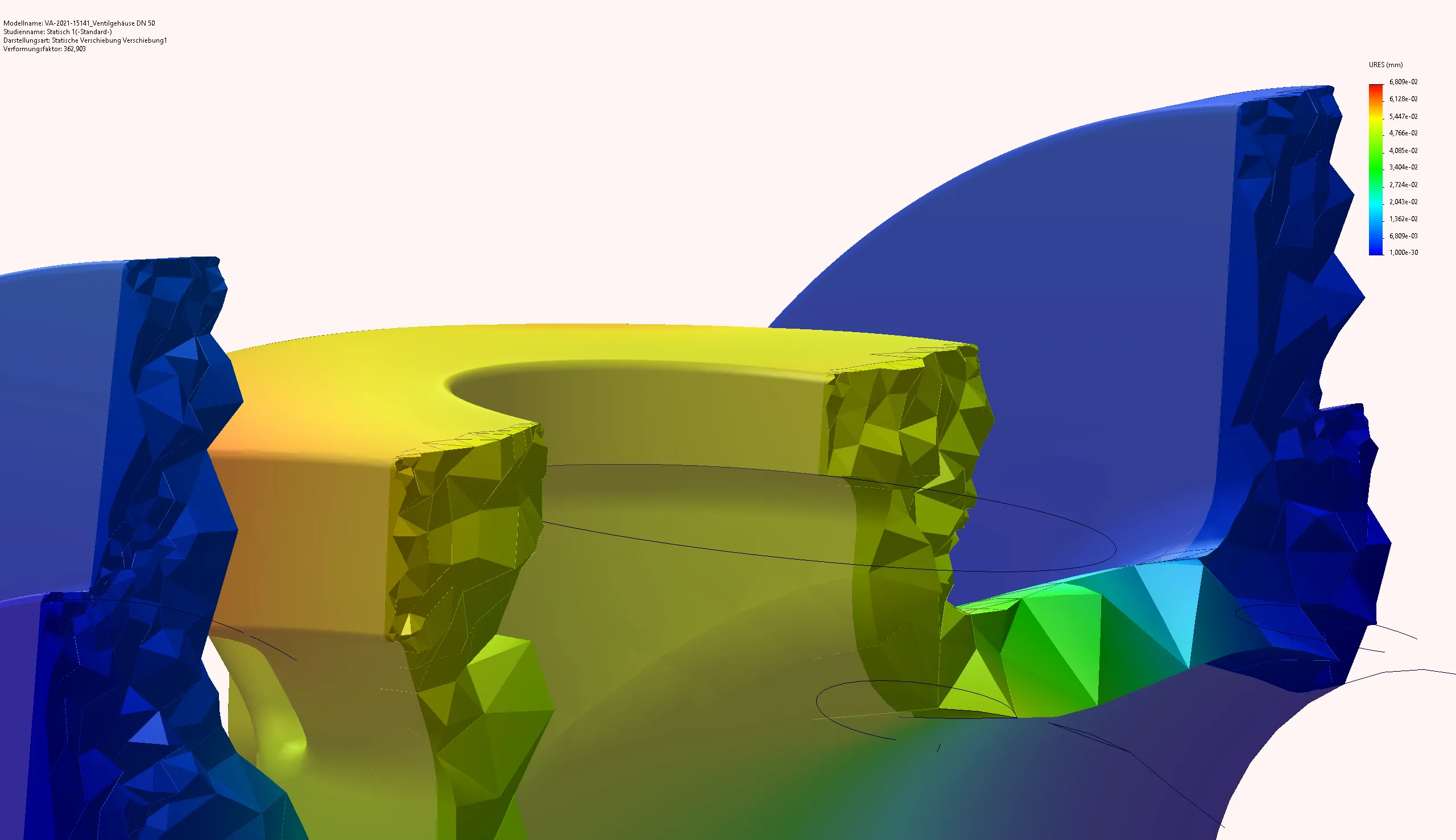VA Konstruktion – Ingenieurbüro - Roboterarme entlang eines Fließbandes in einer modernen Fabrik.